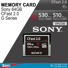 Sony 64GB CFast 2.0 G Series Memory Card