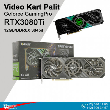 VGA Palit RTX3080TI Geforce GamingPro 12GB/DDR6X 384bit / 3-Dp Hdmi