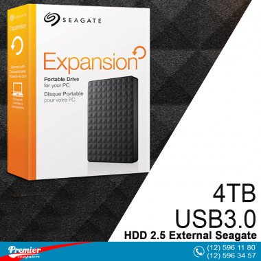 HDD 2.5 External Seagate Expansion 4TB USB3.0  P/N 1TEAPD-570