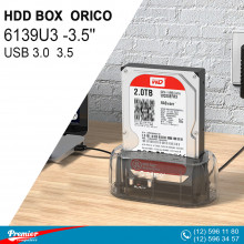 HDD BOX ORICO 6139U3 USB 3.0  3.5'' HDD Docking Station