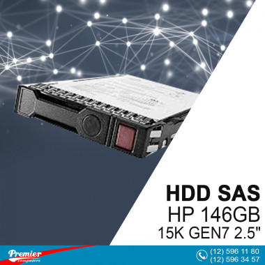 HDD SAS HP 146GB 15K GEN7 2.5"