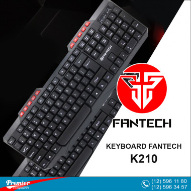 Keyboard Fantech K210 Multimedia Wired