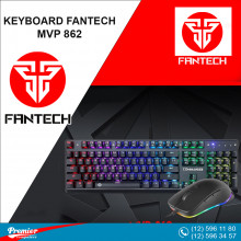 Keyboard/Mouse Fantech MVP862 - Commander RGB Wired