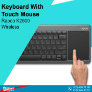 Keyboard With Touch Mouse Rapoo K2600 Wireless