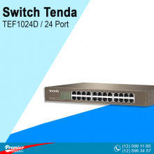 Switch Tenda TEF1024D Desktop 24 Port 10/100Mbps 