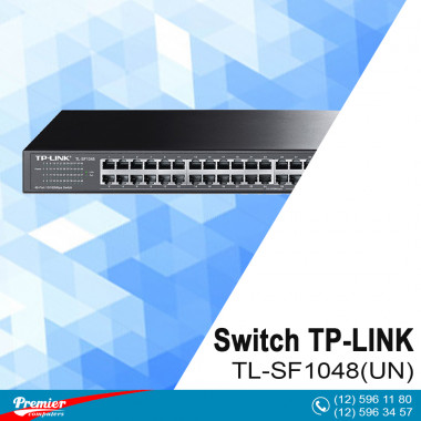 Switch TP-LINK TL-SF1048(UN) Rackmont 48-Port 10/100Mbps  P/N 1730502102