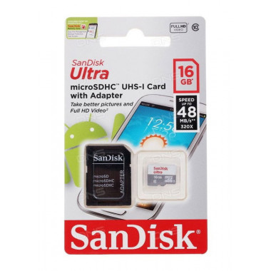 SanDisk 16GB Ultra Micro Card