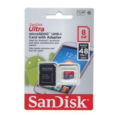 SanDisk 8GB Ultra Micro Card