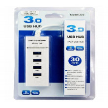 Speed USB 3.0 4 Port Hub - 5 GBPS Model 303