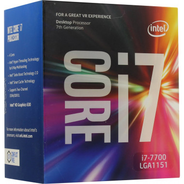 Processor Intel Core i7-7700 Kaby Lake Quad-Core 3.6 GHz LGA 1151