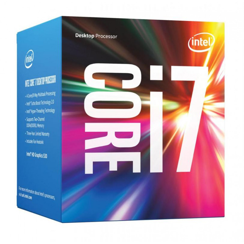 Processor Intel Core i7-6700 8M Skylake Quad-Core 3.4 GHz LGA 1151