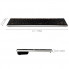 Rapoo E6500 Bluetooth Wireless Keyboard For Android - Black