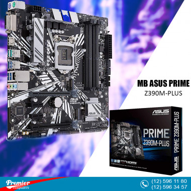 Motherboard Asus PRIME Z390M-PLUS LGA1151 P/N 90MB0Z60-M0EAY0