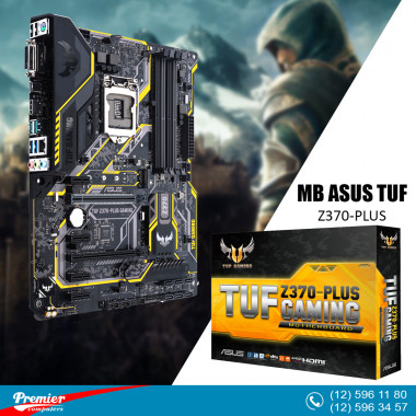 Motherboard Asus TUF Z370-PLUS GAMING LGA1151 P/N 90MB0VF0-M0EAY0