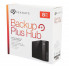 Seagate Backup Plus Hub 8TB USB 3.0 Hard Drives - Desktop External Black