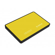 ORICO Tool Free 2.5 inch USB 3.0 to SATA External Hard Drive Enclosure for 7mm/9.5mm Hard Drive Disk - Orange