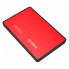 ORICO 2.5 USB 3.0 SATA External Hard Drive Enclosure Tool-less installation for 2.5 inch 9mm 7.5 mm SATA HDD SSD Enclosure – Red