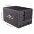 ORICO 9528RU3-BK Aluminum USB3.0 RAID 2-bay 3.5'' HDD Enclosure with CE/FCC/3C/ROHS