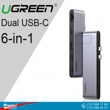 UGREEN Dual USB-C 6-in-1 Multifunctional Converter UGREEN Dual USB-C 6-in-1 Multifunctional Converter